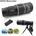 HD Scope 16x52 Dual Focus Monocular Telescope Hunting Spotting Upgrade Handheld Binoculars 66m/8000m For Tourism Fishing. 