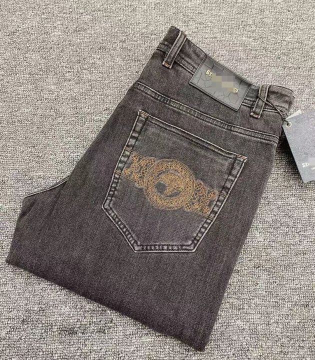 BILLIONAIRE%20OECHSLI%20Jeans%20Cotton%20thick%20men%202022%20new%20flexibility%20Slim%20fit%20Fashion%20elasticity%20embroidery%20quality%20size%2030-40%20-%20Image%205