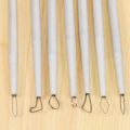 Polymer Clay Tools Pottery Ceramic Sculpting Tools Carving Ribbon Wire End Loop Clay Tools Set.