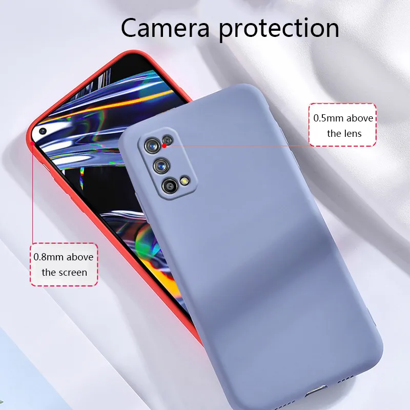 For Realme PRO Case Soft Sandstone Slim Matte Cover Liquid