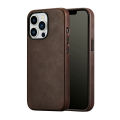 Genuine leather case for iPhone 15 Pro Max real skin Business Case for iPhone 14 Pro Max 12 Pro 13 magnetic charging back cover. 