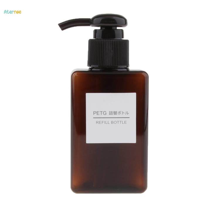 3pcs%20Foaming%20Soap%20Pump%20Dispenser%20Cosmetic%20Container%20Bottle%20Brown%20-%20Image%202