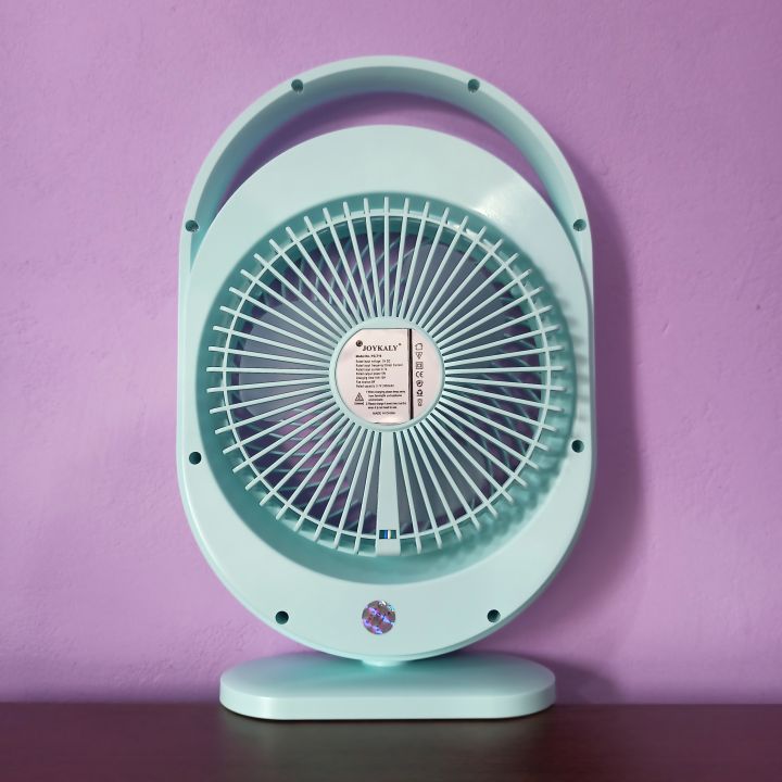 JOYKALY%20YG-719%20Rechargeable%202400mAh%20Lithium%20Battery%20Strong%20Wind%20Desk%20Fan%20With%20LED%20Lamp%20-%20Image%209