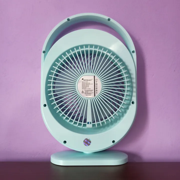 JOYKALY%20YG-719%20Rechargeable%202400mAh%20Lithium%20Battery%20Strong%20Wind%20Desk%20Fan%20With%20LED%20Lamp%20-%20Image%209