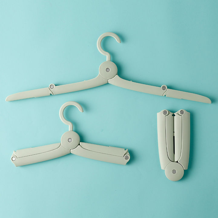 Mini Travel Foldable Closet Clothes Hanger Home Portable Windproof Non-slip Rack ANLAN