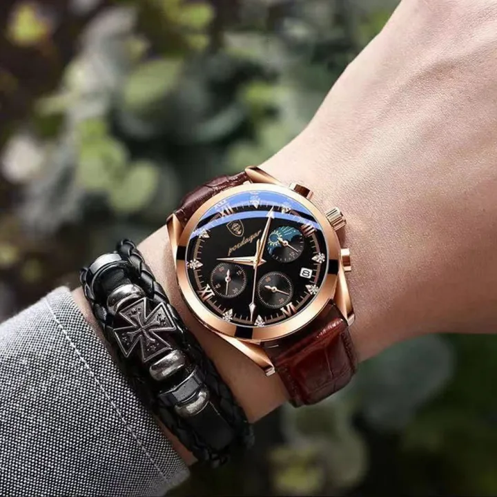 POEDAGAR%20New%20Fashion%20Men%20Watch%20Top%20Brand%20Luxury%20Men's%20Leather%20Quartz%20Wristwatch%20Sports%20Waterproof%20Luminous%20Date%20Male%20Clock%20+%20Box%20-%20Image%202