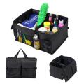 Universal Car Trunk Organizer Foldable Car Back Rear Trunk Black Portable Large Capacity Storage Car Trunk Organizer. 
