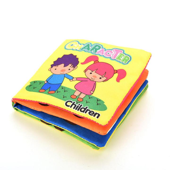 (New)Intelligence Development Cloth Early Learning Book Educational Toy for Kid Baby