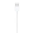 High-Quality Lightning USB Cable for iPhone - Elegant White Charger Cord. 