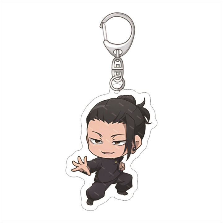 Anime%20Jujutsu%20Kaisen%20Cosplay%20Funny%20Keychain%20Gojo%20Satoru%20Geto%20Suguru%20Acrylic%20BAWEI%20-%20Image%202