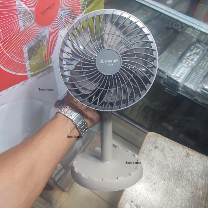 Joy%20Super%20JY-2218%20Professional%20Rechargeable%20Portable%20Mini%20Table%20Fan%20Strong%20Wind%20Left%20to%20Right%20Oscillating%20Angle%2045%20Degrees%20-%20AC/DC%20-%20Image%202