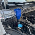 Plastic Car Motorcycle Refueling Gasoline Engine Oil Funnel Filter Transfer Tool Funnel Kit Fluid Change Filling Transfer Tool. 