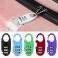 Combination Lock 3 Digit Password Lock Code Lock Zinc alloy Dormitory Cabinet Lock Security Tool Luggage Padlock Travel.