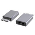 USB Adapter Type C Female To USB 3.0 Micro B Male Connector For Galaxy S5 Note 3 Seagate WD Toshiba External Hard Drive Camera. 