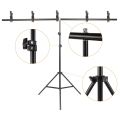 Andoer 5x7 Foot Photography Background Set - black. 