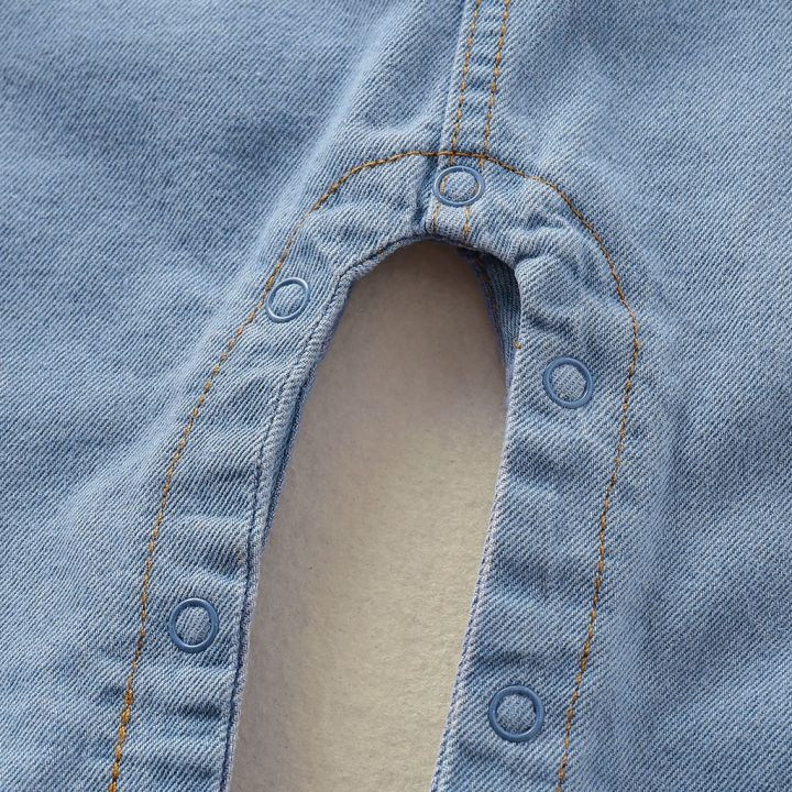 Newborn%20Baby%20Girl%20and%20Boy%20Romper%20Denim%20Solid%20Tether%20Sling%20Button%20Baby%20One%20Piece%200-12%20Months%20Unisex%20Fashion%20Romper%20Jeans%20-%20Image%203