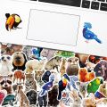 10/25/50pcs Rainforest Jungle Animal Stickers for Wall Decals Zoo Laptop Water Bottle Scrapbooking Luggage phone laptop helmet. 