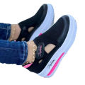 Pink Sneakers Women Shoes Woman Tennis Shoes Canvas Shoe Female Casual Shoes Ladies Sport Shoes Platform Sneaker Hollow Out Shoe. 