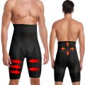 【Worth-Buy】 Men Body Shaper Tummy Control Shorts Shapewear Belly Girdle Boxer Briefs High Waisted Slimming Underwear Leg Compression.