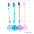" Baby pacifier clip, pacifier chain, teether chain toy chain anti-drop hanging chain buckle spring chain -1pcs". 