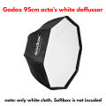 white cloth /white defusser of godox 95cm octa softbox. 