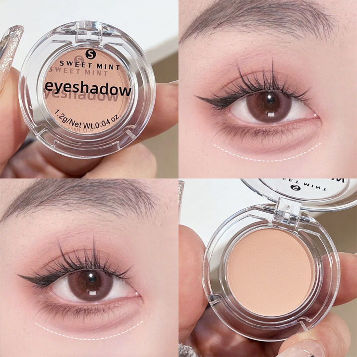 3%20Colors%20Matte%20Nude%20Eyeshadow%20Cream/%20Waterproof%20Silky%20Smooth%20Eye%20Shadow%20Primer%20Pigment/%20Apricot%20Eye%20Makeup%20Long%20Lasting%20Monochrome%20Lying%20Silkworm%20-%20Image%209