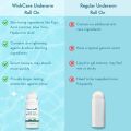 WishCare Underarm Roll On Serum - 5% AHA, 3% Kojic Acid, HA, Licorice - Underarm Lightening & Odour Control - Long Lasting Aqua Fragrance-50ml. 