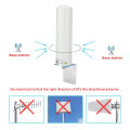 12dBi SMA Male 698-2700MHz 4G/3G External Antenna Barrel Antenna Fit LTE Routers Repeaters. 