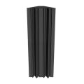 4 Pcs Acoustic Panels Studio Acoustic Soundproof Foam Sound Bass Trap Corner Sound Panels Wedges 12x12x48cm. 