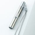 USB Rechargeable Handy Pen Light Mini Nursing Flashlight LED Torch Lamp with Stainless Steel Material Flashlight. 