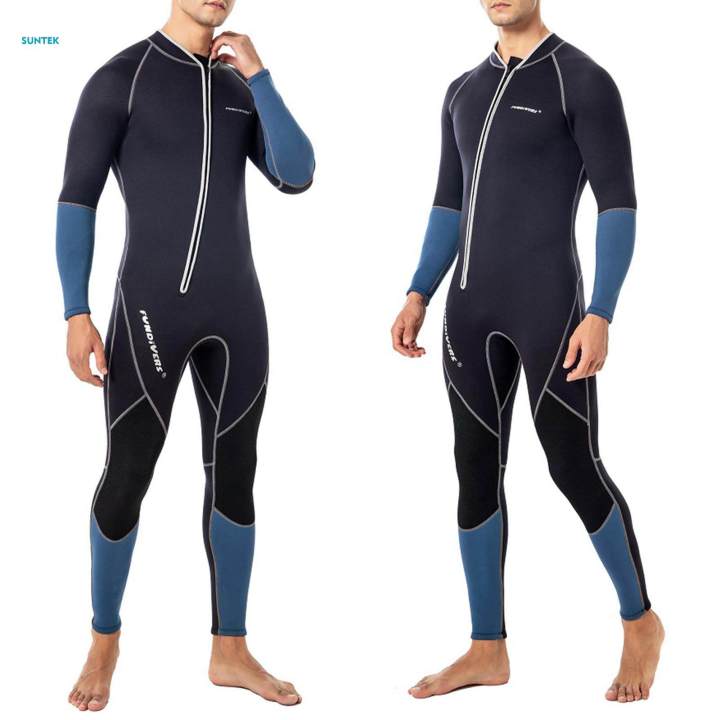 3mm%20Neoprene%20Wetsuit%20Front%20Zipper%20Wet%20Suit%20,%20Stretch%20Waterproof%20Swimming%20Full%20Suit%20Surfing%20Thermal%20Scuba%20Diving%20Suit%20for%20Water%20Sports%20,%20XL%20-%20Image%202