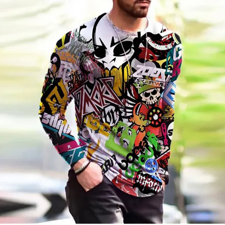 6XL%20Men's%20Clothing%20Fashion%20T-Shirts%20Autumn%20Long%20Sleeve%20Tie-dye%20Gradient%20Street%20Tee%203D%20Printing%20Oversized%20Clothing%20Male%20Tops%20-%20Image%204