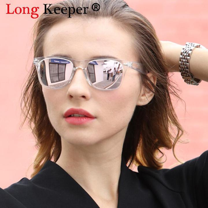 Long Keeper Men Polarized Sunglasses Women Mirror Reflective Sun Glasses Driving Glasses For Male UV400 Gafas masculino Female