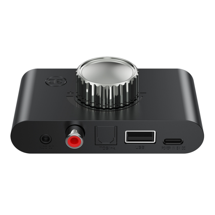 For Old Audio Systems 3D Stereo Bluetooth 5.4 Receiver Optical Fiber Coaxial Output USB Playback