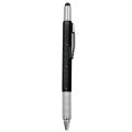 Pen 6 In 1 Multifunctional Touch Screen Pen Mobile Ballpoint Pen With Ruler Screwdriver Tool.