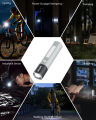 PHILIPS Torch Light Zoomable, 1200mAh Handheld Flashlight Rechargeable, 200 Lumens, Portable Led Flash Light for Home, Camping, Hiking, Emergency.