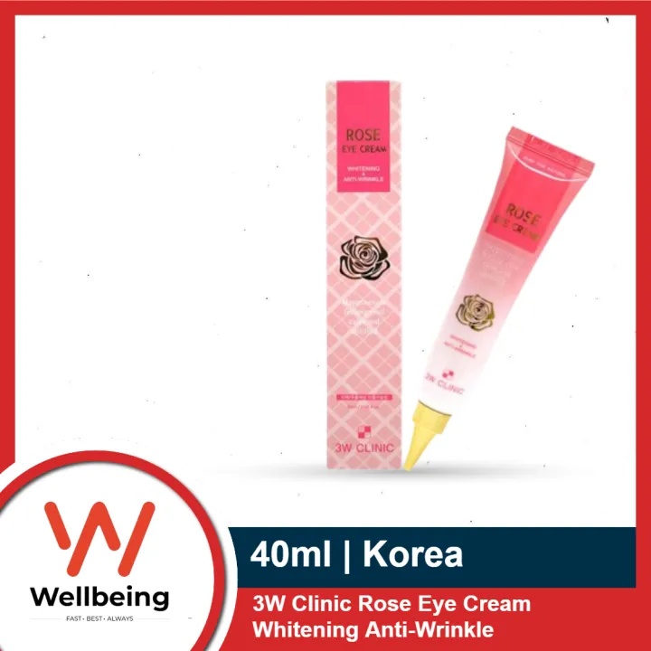 3W Clinic Rose Eye Cream 40ml | Korea