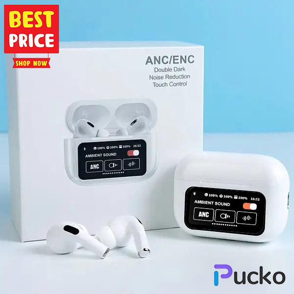 Airpods%20Pro%202nd%20Generation%20With%20Touch%20Screen%20Display%20100%25%20ANC/ENC%20Double%20Dark%20Noise%20Reduction%20A9%20Bluetooth%20Headphone%20-%20Image%202