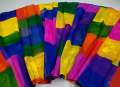 New Designer Hand Print Half Silk Saree for women. 