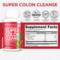 Health Plus Super Colon Cleanse Supplement Detox 60 Capsules. 