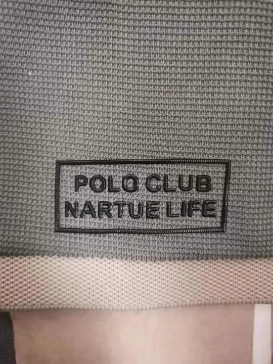 2024%20Camel%20Authentic%20Emblem%203D%20Gold%20Label%20Men's%20Middle%20and%20Youth%20Scissor%20Neck%20Ice%20Silk%20Breathable%20Fashion%20Short%20sleeved%20T-shirt%20-%20Image%206