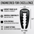 2PCS Golf Tee Height Tool Precision Tee Height Setter forConsistent Swings Easy-To-Use Golf Training Aid.