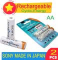 Battery AA Sony 4600mAh Rechargeable battery CycleEnergy battery. 