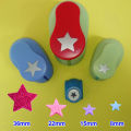 1pc 3 2 1.5 1 Star Shape Craft Hole Punch Paper Cutter Scrapbooking School Puncher EVA Embossing Tool minghao. 