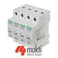 Schneider SPD 40kA 4 Module 3 Pole and Neutral Type 2 Surge Protector Circuit Breaker.