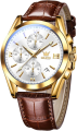 Olevs 2871 Waterproof Quartz Fashion Watch For Men. 