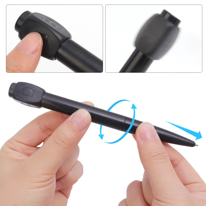 1/2Pcs%20Decompression%20Rotating%20Gel%20Pen%20Answer%20Pen%20Novelty%20ABCD%20Select%20Rotation%20Answer%20Black%20Pen%20-%20Image%208
