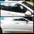 Auto Body Chrome Moulding Trim Car Door Stickers Strip Bumper Grill Car Exterior Anti-Collision Tape Sticker. 