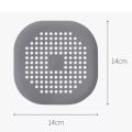Anti-clogging Filter Mesh Sink with Sucker Kitchen Silicone Sink Floor Drain Cover Household Sewer Screen Bathroom.
