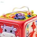 Baby Musical Toys Activity Cube Toy 6 in 1 Play Center Toy 6 Sided Activity Center for 12-18 Months Kids Birthday Gift 6 Month Old Baby Toys.
